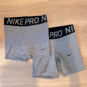 Nike Pro Shorts (2 pairs)